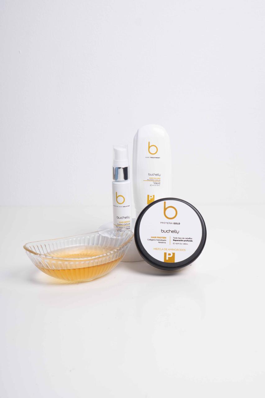 Kit Capilar 3 pasos Reparación Total | Hidratación, control de frizz y puntas selladas con Keratina + Aloe Vera