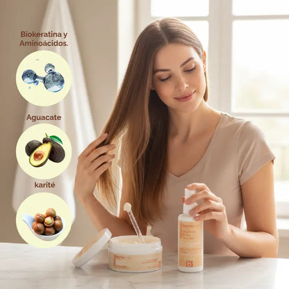 Mantequilla Capilar y Gloss Hair: El Nuevo Ritual de Brillo Natural que Amarás