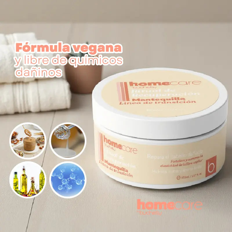 Ritual de Recuperación: Mantequilla Capilar Lisas