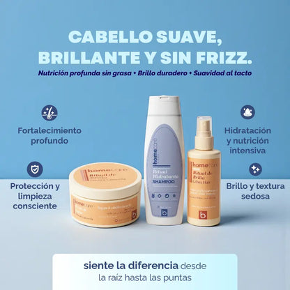 Ritual de Belleza Natural: Shampoo, Mantequilla y Gloss para un Cabello Perfecto