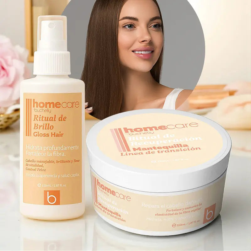 Mantequilla Capilar y Gloss Hair: El Nuevo Ritual de Brillo Natural que Amarás