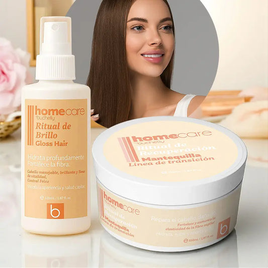 Mantequilla Capilar y Gloss Hair: El Nuevo Ritual de Brillo Natural que Amarás