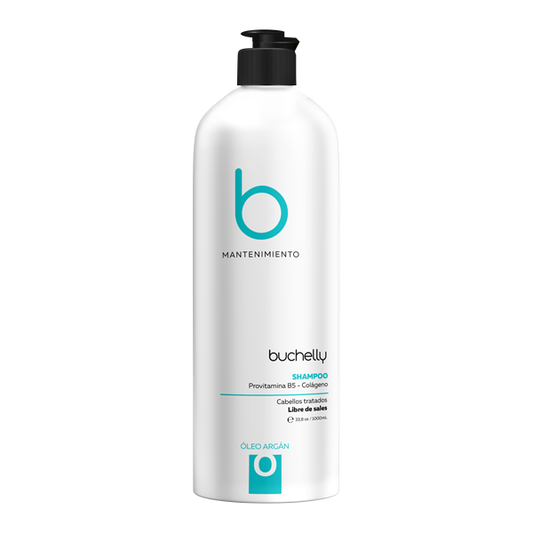 Shampoo Post-Alisado | Nutrición y brillo prolongado con Colágeno y Provitamina B5