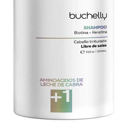 Shampoo Profesional Paso 1 - Litro | Limpieza profunda con Nanotecnología para potenciar tu alisado
